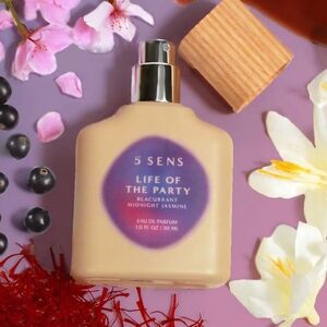 5 SENS | Life Of The Party Black Currant Midnight Jasmine 1 Fl Oz/30 mL